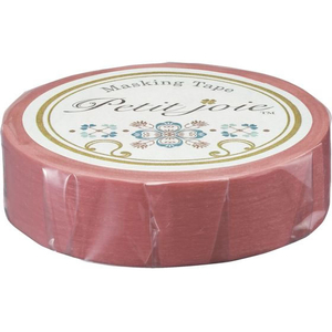 ニチバン Petit joie マスキングテープ ルビー 15mm×18m FCF592T-PJMT-15S089-イメージ1