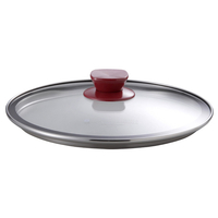 ビタクラフト MOCOMICHI HAYAMI ガラス蓋 22cm ボルドー ﾓｺﾐﾁﾌﾗｲﾊﾟﾝﾖｳｶﾞﾗｽﾌﾀ22CMRE