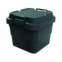 トラスコ中山 トランクカーゴ フラット天板仕様 30L 黒 1910G400390ブラック30 FC037GU-2073989