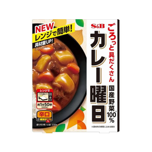 エスビー食品 カレー曜日 辛口 230g FC757NV-イメージ1