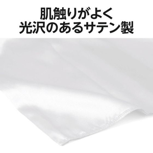 アーテック ソフトサテン フリフリシャツ 白 J FCE178V-19381-イメージ5