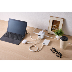 CIO Polaris CUBE DESK ホワイト CIO-PCD67W2C1A-WH-イメージ6