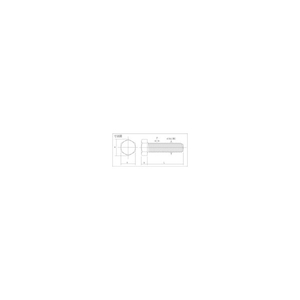ＴＲＵＳＣＯ 六角ボルト ユニクロ 全ネジ Ｍ８×７０ １７本入 TRUSCO 六角ボルト(スチール・全ねじタイプ) B22-0870-イメージ4