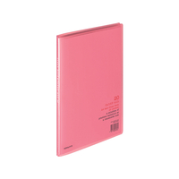 コクヨ クリヤーブック〈キャリーオール〉固定式 A4 20ポケット ピンク 1冊 F804934-ﾗ-1P