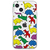 Dparks iPhone 13用ソフトクリアケース カラフルザウルス DS21173I13-イメージ1