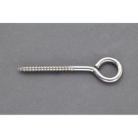 エスコ アイスクリュー ステンレス製 6.4×64mm 15mm径 FCY3575-EA638BS-23