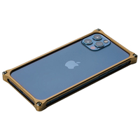 テラ スマホケース ソリッドバンパー for iPhone12/12Pro GILD design シグネイチャーゴールド GI-428SG