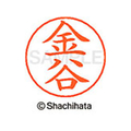 シヤチハタ ネームペン用ネーム シルバー 既製 金谷 FC46511-X-GPS-0740