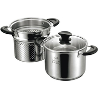 ヒロショウ 18-8 ナチュラルベーシック パスタポット 20cm NB-30 FC514LD-1539140