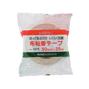 マクセルスリオンテック スリオン布粘着テープ50mm×25m 30巻入 1箱(30巻) F815519-#3375-60-イメージ1