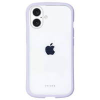 ＮＡＴＵＲＡＬ　ｄｅｓｉｇｎ iPhone 16用背面型ケース CHROME-CLEAR ラベンダー IP24-61-CHC04