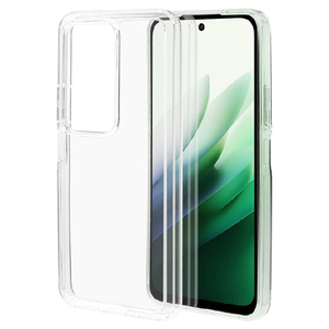 ラスタバナナ REDMI 15 5G用 ハイブリッドケース TPU×PC クリア 9418R15HPCL-イメージ1