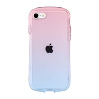 Hamee iPhone SE(第3世代)/SE(第2世代)/8/7用TPUケース iFace Look in Clear Lolly ピーチ/サファイア 41-941744