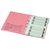 コクヨ カラー仕切カード(ガバット・背幅伸縮ファイル用)A4 6山10組 F049523-ｼｷ-260-イメージ3