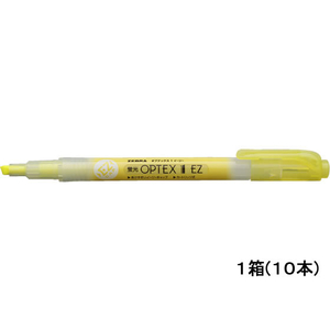ゼブラ 蛍光オプテックス1 EZ 黄 10本 1箱(10本) F883569-WKS11-Y-イメージ1