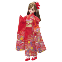 タカラトミー リカちゃん LD-30 Kimonoリカちゃん 紅 LD30KIMONOﾘｶﾁﾔﾝｸﾚﾅｲ