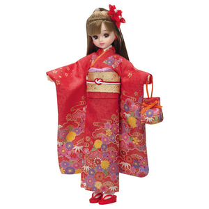 タカラトミー リカちゃん LD-30 Kimonoリカちゃん 紅 LD30KIMONOﾘｶﾁﾔﾝｸﾚﾅｲ-イメージ2