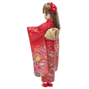 タカラトミー リカちゃん LD-30 Kimonoリカちゃん 紅 LD30KIMONOﾘｶﾁﾔﾝｸﾚﾅｲ-イメージ3