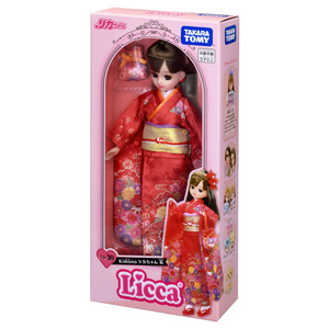 タカラトミー リカちゃん LD-30 Kimonoリカちゃん 紅 LD30KIMONOﾘｶﾁﾔﾝｸﾚﾅｲ-イメージ6