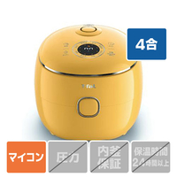 ティファール ザ・ポップ マイコン式炊飯器 4合 レモンイエロー RK5352J0
