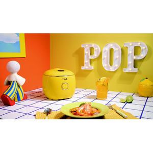 ティファール ザ・ポップ マイコン式炊飯器 4合 レモンイエロー RK5352J0-イメージ4
