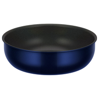 サーモス 取っ手のとれる炒め鍋KVE 24cm(ガス火専用) デュラブルシリーズ ディープブルー KVE-024D-DPBL