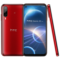 HTC SIMフリースマートフォン Desire 22 pro サルサ・レッド 99HATD003-00