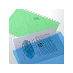 リヒトラブ AQUA DROPs クリヤーケース A5 青 5枚 FC39933-F5302-8-イメージ2