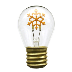 JTT かわいい電球型イルミネーション FunnyNeoBulb ファニーネオンバルブ ゆき JTNBULB-SNW-イメージ1