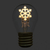 JTT かわいい電球型イルミネーション FunnyNeoBulb ファニーネオンバルブ ゆき JTNBULB-SNW-イメージ2
