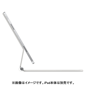 Apple 11インチiPad Pro(第3世代)・iPad Air(第4世代)用Magic Keyboard - 日本語 ホワイト MJQJ3J/A-イメージ3