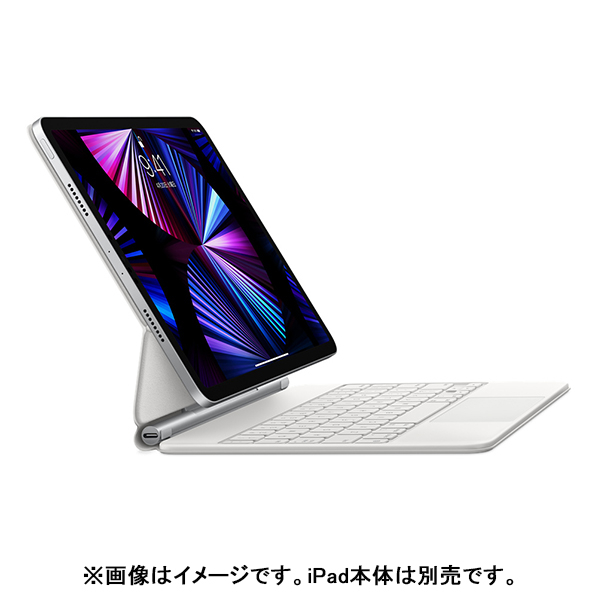 Apple 11インチiPad Pro(第3世代)・iPad Air(第4世代)用Magic Keyboard - 日本語 ホワイト MJQJ3J/A Air 第4世代 11インチiPad Pro 第3世代 iPad