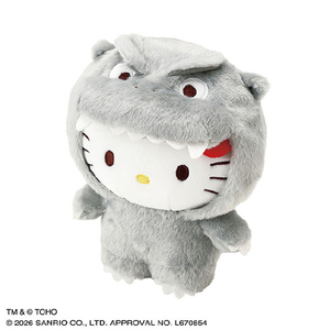 東宝 GODZILLA ・SANRIO CHARACTERSぬいぐるみ(A) ｺﾞｼﾞﾗｻﾝﾘｵﾇｲｸﾞﾙﾐA-イメージ2