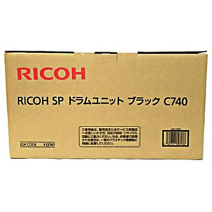リコー SPドラムユニット ブラック C740 F174512-512767-イメージ1