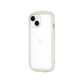 MSソリューションズ iPhone 15/14用耐衝撃ハイブリッドケース 「Cleary」 ミルクホワイト LN-IM23PLCWH
