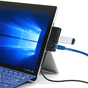 サンワサプライ Surface Pro用 USB3．2 Gen1ハブ USB-3HSS2BK2-イメージ4
