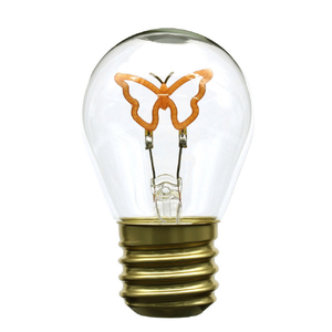 JTT かわいい電球型イルミネーション FunnyNeoBulb ファニーネオンバルブ ちょうちょ JTNBULB-BFY-イメージ1
