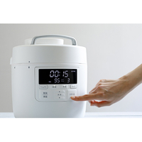 シロカ SP-2DM251W 電気圧力鍋 おうちシェフ PRO ホワイト|エディオン