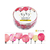 ワールドクラフト キラキラマスキングテープ Ballon 15mm×7m 4個 FC39767-KRMT15-009-イメージ1