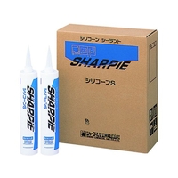 シャープ シーリング剤 シャーピー シリコーンS クリア 330ml FCD730A-8165945