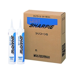 シャープ シーリング剤 シャーピー シリコーンS クリア 330ml FCD730A-8165945-イメージ1