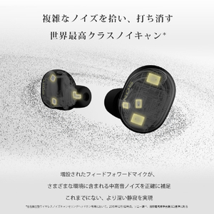 SONY ワイヤレスノイズキャンセリングステレオヘッドセット ブラック WF1000XM6 B-イメージ13