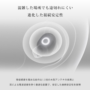 SONY ワイヤレスノイズキャンセリングステレオヘッドセット ブラック WF1000XM6 B-イメージ16