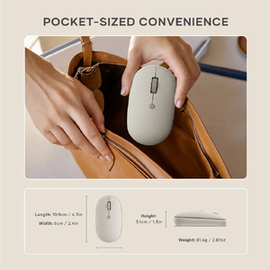 Satechi Satechi社製 OntheGo(TM) Bluetooth マウス サンド PST-MOTGW-イメージ6