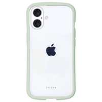 ＮＡＴＵＲＡＬ　ｄｅｓｉｇｎ iPhone 16用背面型ケース CHROME-CLEAR ピスタチオ IP24-61-CHC09
