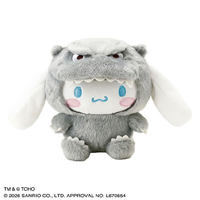 東宝 GODZILLA ・SANRIO CHARACTERSぬいぐるみ(E) ｺﾞｼﾞﾗｻﾝﾘｵﾇｲｸﾞﾙﾐE