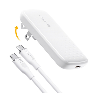 VOLTME 充電器 Revo 65 EVO (CTC Moss 3A バンドル ケーブル付き) 65W ホワイト V2100-イメージ1