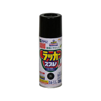 アサヒペン アスペンラッカースプレー 300ml 黒 FC163NS