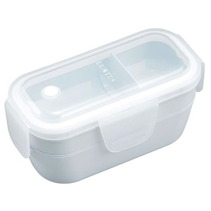 アスベル ランチボックス ランタス 600mL ライトブルー WTL-T600 FCF340N-A3529-イメージ1