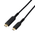 エレコム USB Type-C(TM) - Mini HDMI(R)変換ケーブル ブラック CAC-CMHDMI10BK-イメージ1